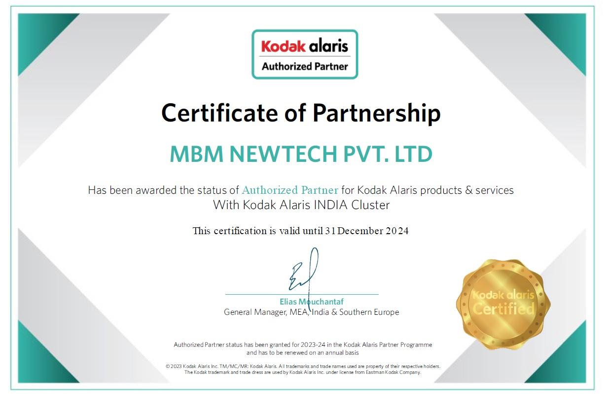 MBM NEWTECH Partner Certificate_2024