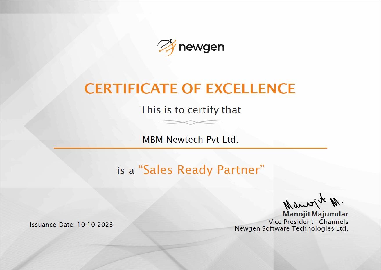 SRP_Certificate_MBM Newtech Pvt Ltd.
